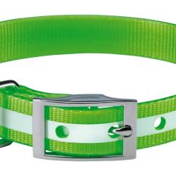 Collier Renforc&eacute; Phosphorescent Stepland 60 Cm Pour Chien-orange