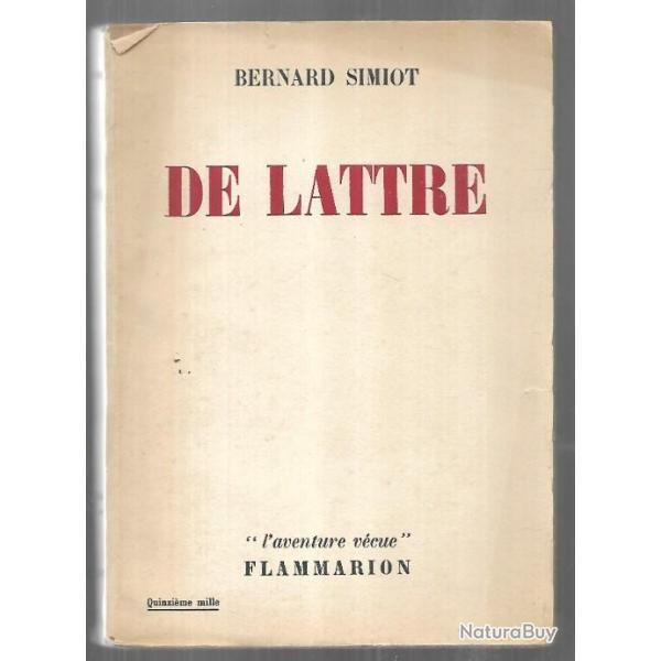 de lattre de bernard simiot , rhin et danube