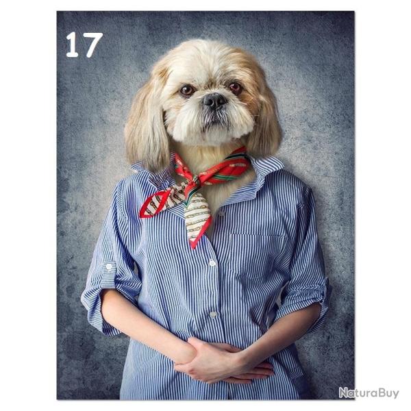 Tableau Peinture Impression sur Toile Animal Abstrait, Modele: 17, Taille: 60x90cm