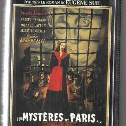 les myst&egrave;res de paris , ren&eacute; chateau vid&eacute;o  vhs d'apr&egrave;s eug&egrave;ne sue + 2 cassettes offertes