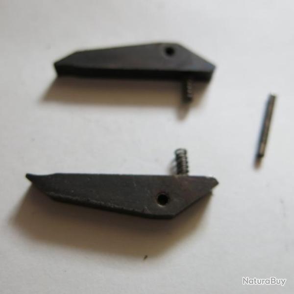 VENDU PAR CUIRASSIER11 PAIRE GACHETTES  + RESSORTS+GOUPILLE FUSIL SUPERPOSE BREDA B4 CAL12