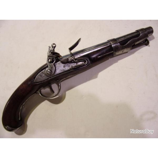 RARE PISTOLET 1763-66 DE MARINE