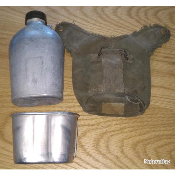 Gourde militaire vintage