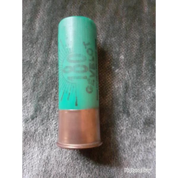 Une cartouche Gevelot SUPERVIX 180  cal. 12 plb no 1 neuve