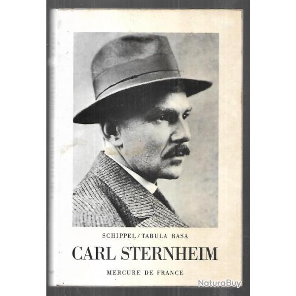 carl sternheim, schippel ou le proltaire bourgeois comdie et tabula rase pice en trois actes