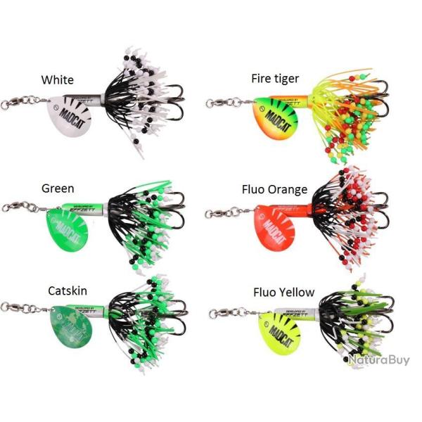 RATTLIN TEASER SPINNER 85GR NPC White