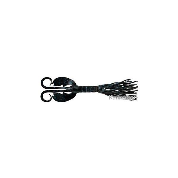 BEARDED CRAZY LEGS CHIGGER CRAW 11.5CM PAR 5 NPC Black blue fleck