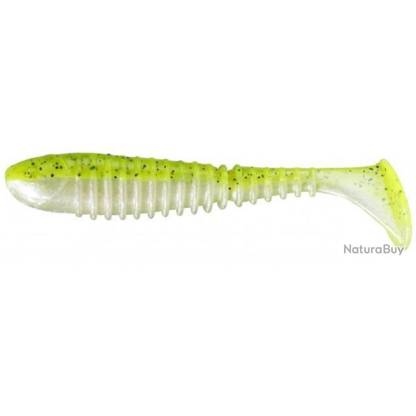 FLEX RIB SHAD 3.5pouces 9CM CHARTREUSE PAR 75 NPC