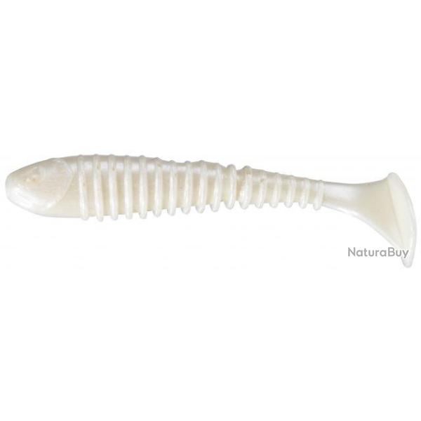 FLEX RIB SHAD 3.5pouces 9CM PEARL PAR 75 NPC