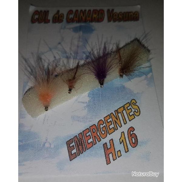 MOUCHE S/BLISTER 4 EMERGENTES