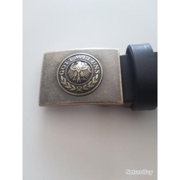 CEINTURE CUIR "GOT MIT UNS"