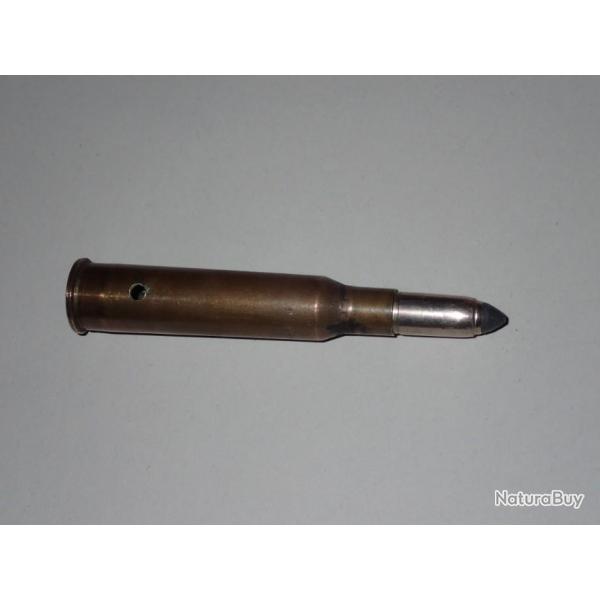 Cartouche neutralis�e - 8x57JR - RWS - Ogive 2 corps pointu