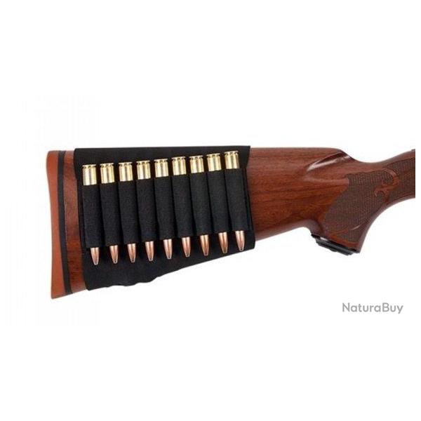 Cartouchi�re de crosse noire pour balles Verney Carron