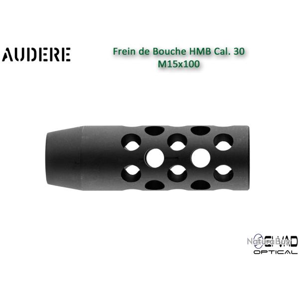 Frein de bouche AUDERE HMB noir Cal.30 - 15x100