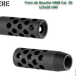 Frein de bouche AUDERE HMB noir Cal.30 - 1/2x20 UNF