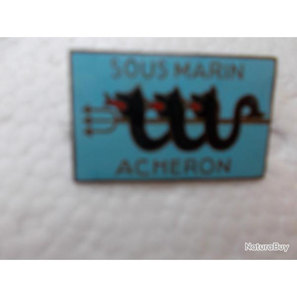 insignes sous-marin ACHERON,bon �tat!!RARE