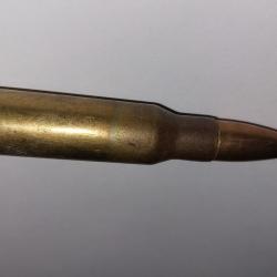 Cartouche neutralis&eacute;e - 308 -  Ogive blind&eacute; pointu