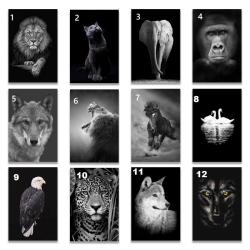 Peinture Impression HD sur Toile Animaux-6-60x90cm 20260729082512