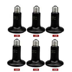 Ampoule Chauffante Ceramique Noir pour Reptiles -50W 20260729082512