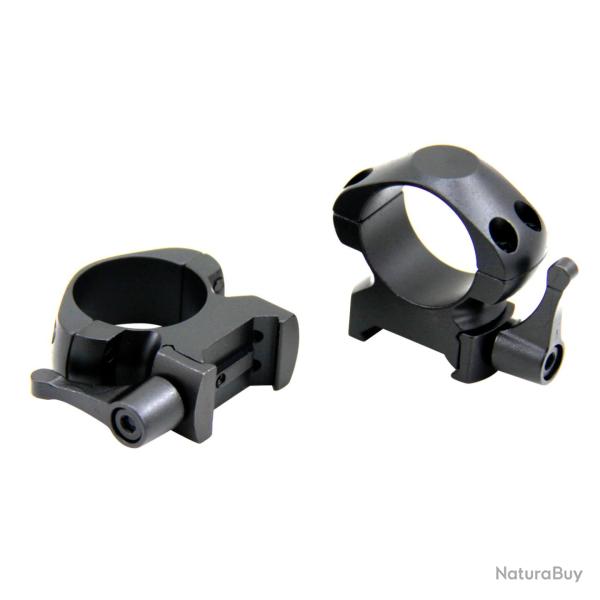 Montage rapide 2-pi�ces en acier pour rail Picatinny/Weaver 5 mm