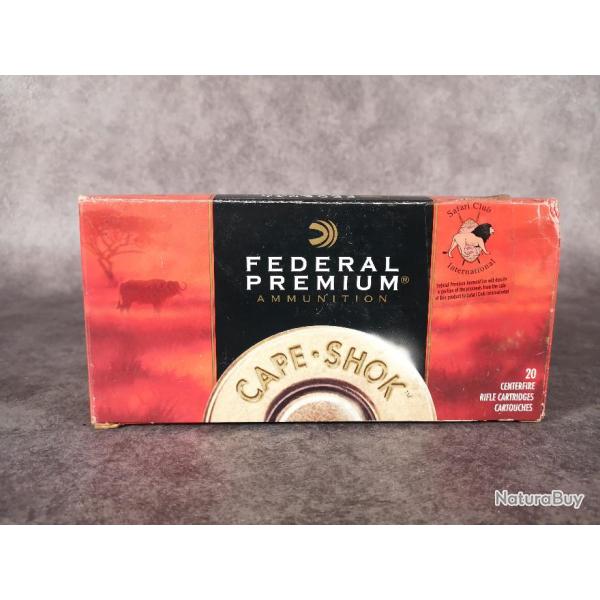 470 NITRO EXPRESS FEDERAL PREMIUM CAPE-SHOK 500 GR TROPHY BONDED BEAR CLAW