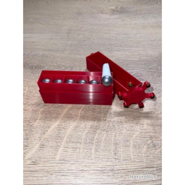 Lot de 4 boites rouge + une offerte pour 6 cartouches papier combustible 36 poudre noire + 5 �toiles