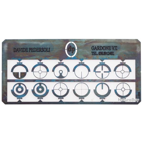 Kit 12 inserts interchangeables - Davide Pedersoli