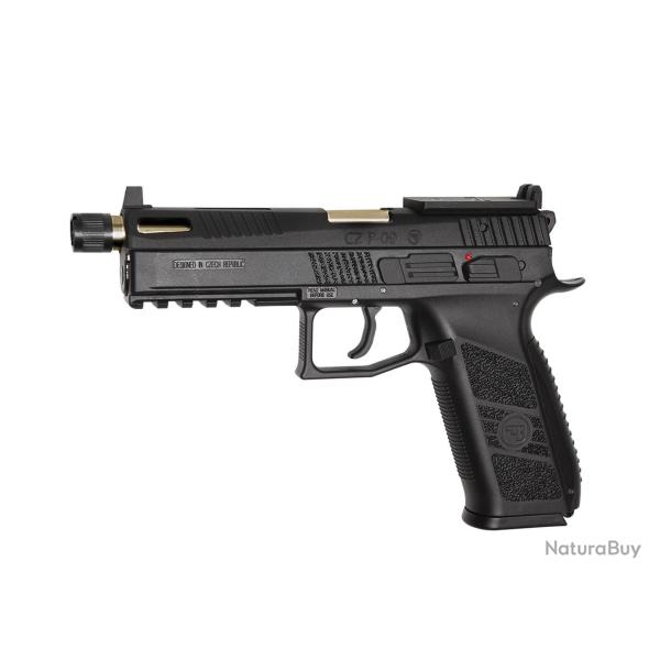 R�plique GBB CZ P-09 Optic Ready Gold Co2 1J