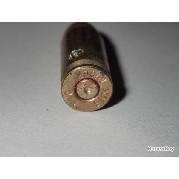 Cartouche neutralise - 9mm - Fdral -  Ogive blind nez rond