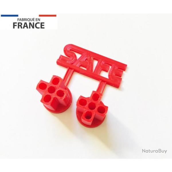 Drapeau t�moin de chambre vide pour fusil de chasse calibre 12