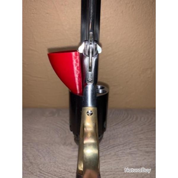 Entonnoir rouge pour revolver  poudre noire: colt, remington, roger & spencer, ruger old army etc..