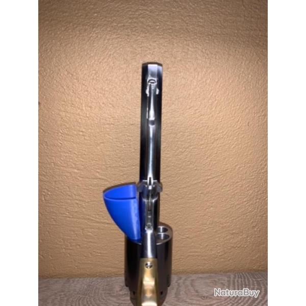 Entonnoir bleu pour revolver � poudre noire: colt, remington, roger & spencer, ruger old army etc...
