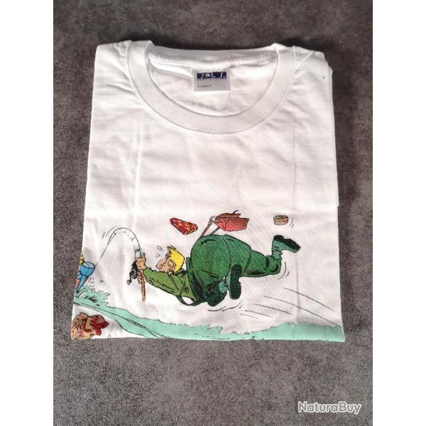 TEE SHIRT PECHE HUMOUR L