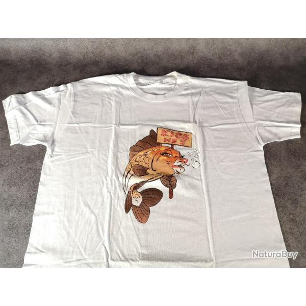 TEE SHIRT PECHE HUMOUR 3XL