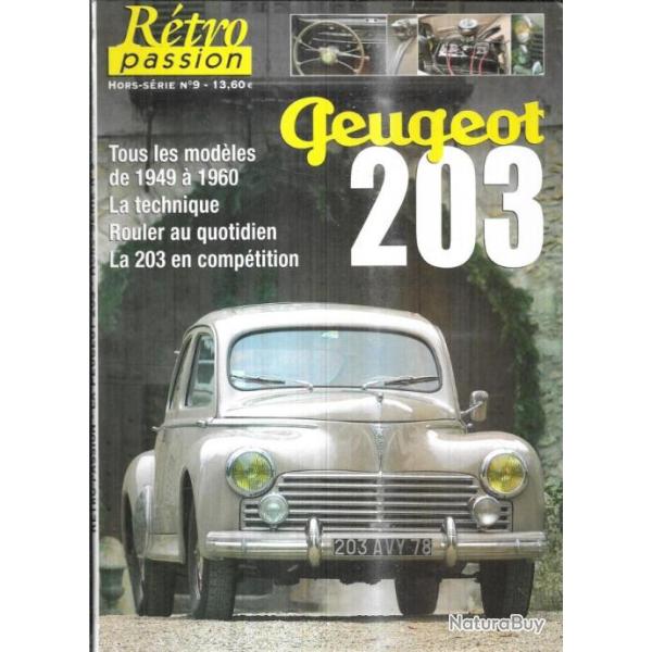 peugeot 203 r�tro passion hors-s�rie 9