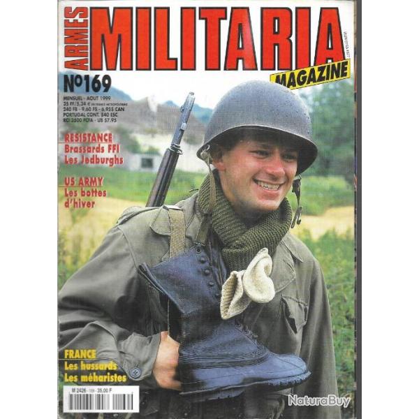 Militaria magazine 169 �puis� �diteur, us army les bottes d'hiver , brassards ffi, les m�haristes,