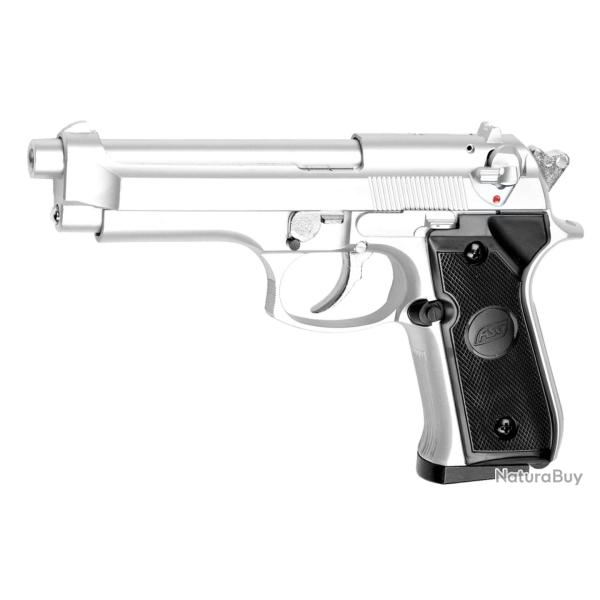 R�plique pistolet M92 gaz chrome GNB