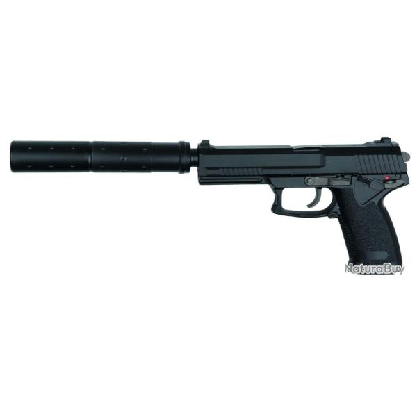 R�plique pistolet MK23 full set Noir gaz GNB