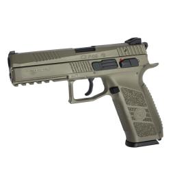 R&eacute;plique pistolet GBB CZ P-09 FDE gaz