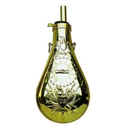 Poire &agrave; poudre Zouave en laiton cal. .58