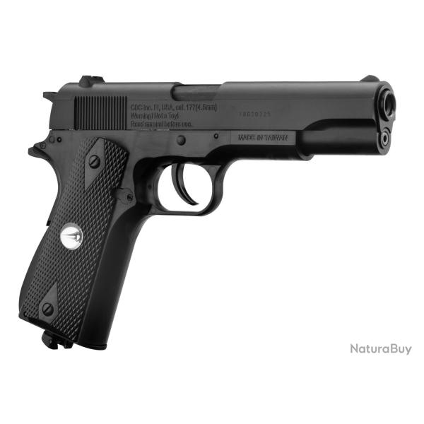 Pistolet Co2 culasse fixe BORNER CLT 125 cal. 4.5mm BB's