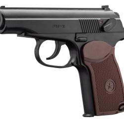 Pistolet Co2 culasse fixe BORNER PM-X cal. 4.5mm BB's
