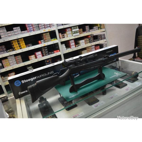 CARABINE STOEGER AIR  COMPRIME RX 20  SUPPRESSOR  COMBO AVEC LUNETTE 4X32 EN 19.9 J  NEUF