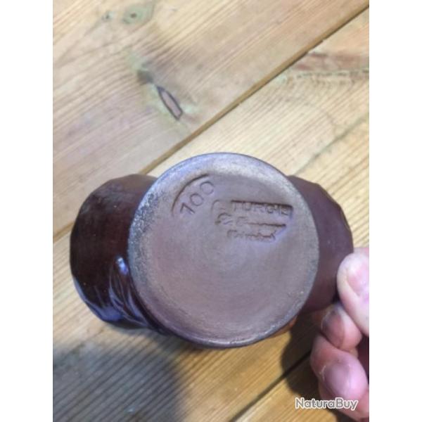 Panier � fleurs en c�ramique