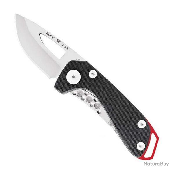Couteau Budgie, Manche G-10 noir [Buck]