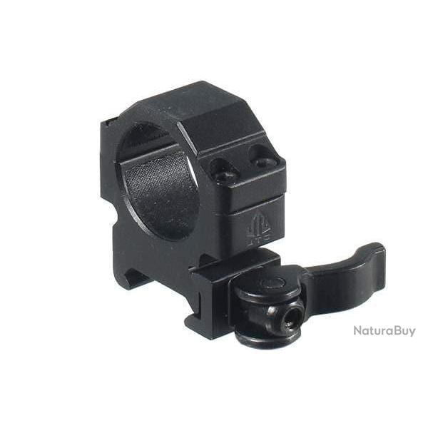 Colliers de montage attache rapide UTG 21 mm Picatinny Weaver bas dam 25,4