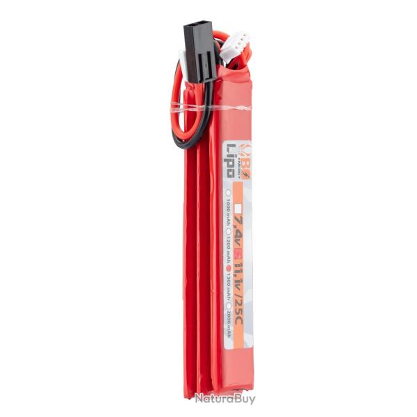 3 sticks batterie Lipo 3S 11.1V 1300mAh 25C Mini TAMYIA