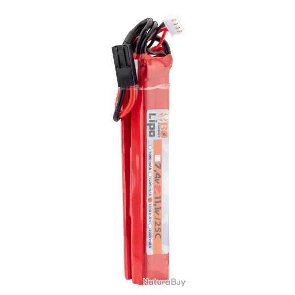2 sticks batterie Lipo 3S 11.1V 1300mAh 25C