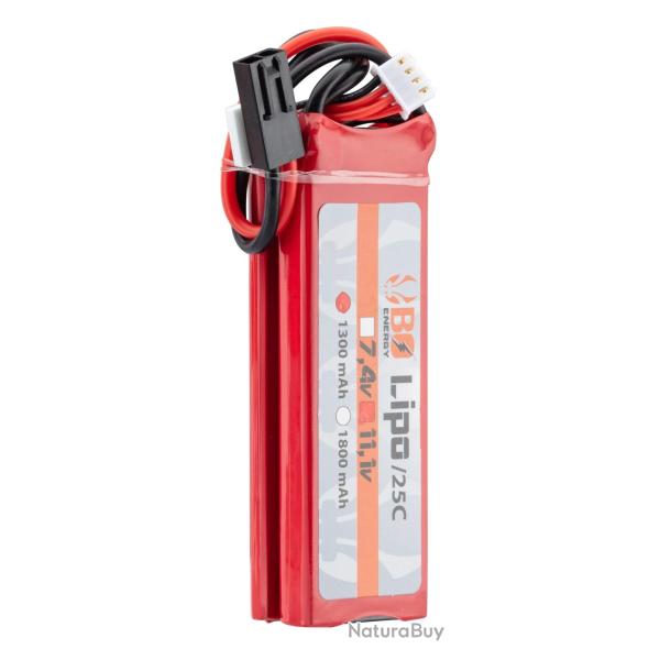 1 stick batterie Lipo 3S 11.1V 1300mAh 25C