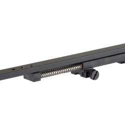 Montage amortisseur universel noir rail 11 mm